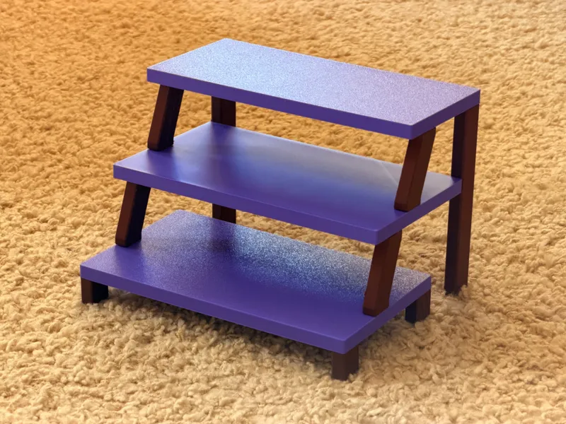 Doll Shoe Rack - American Girl/Our Generation
