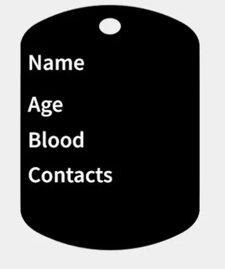 Military tag / Army tag