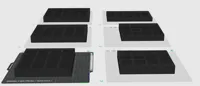 Base Gridfinity pour petits tiroirs Husky H46X18MWC9 (lot de 6) — photo 3