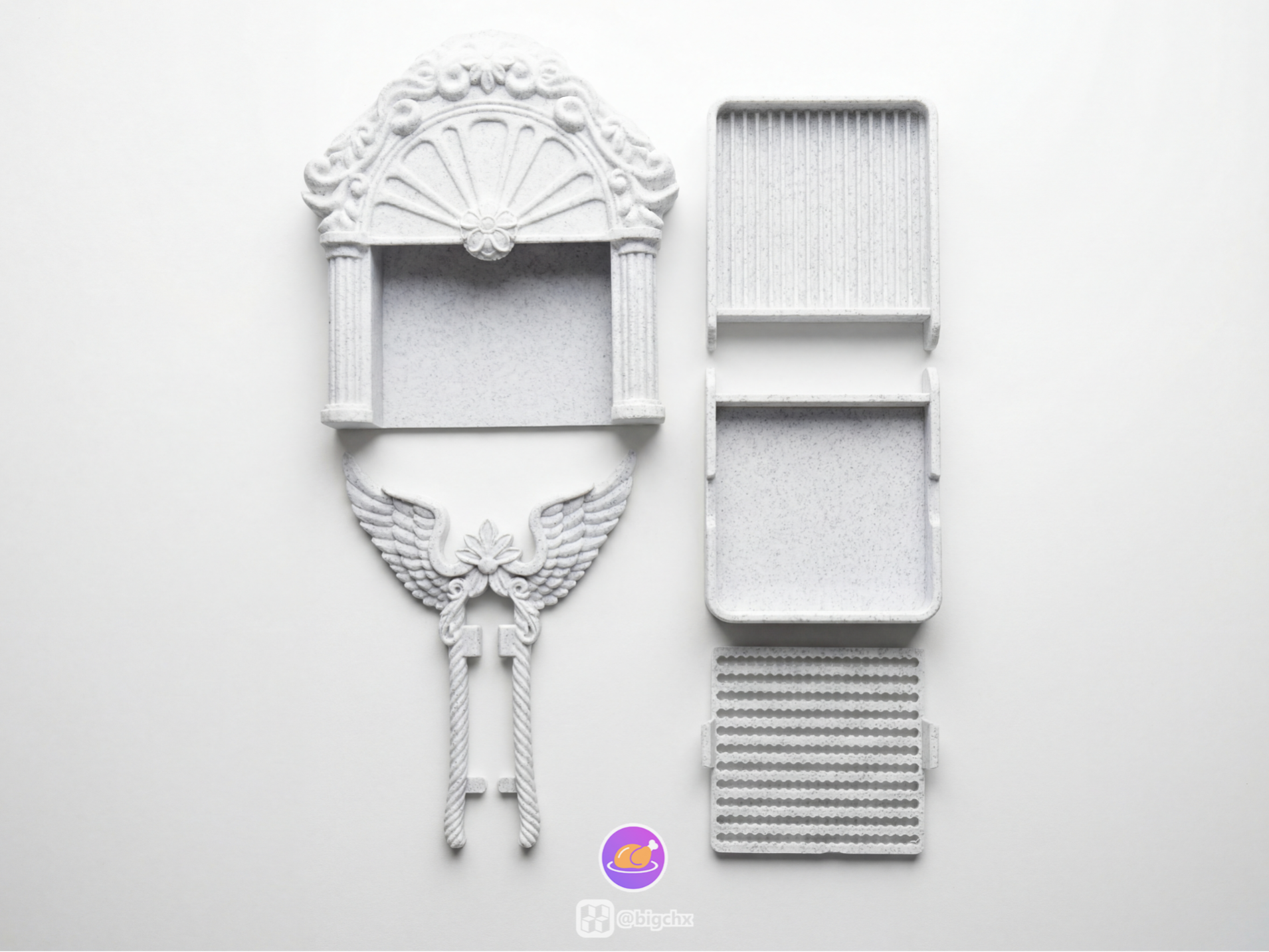 Nordic Style Perler Bead Tool Set - Pen & Marble