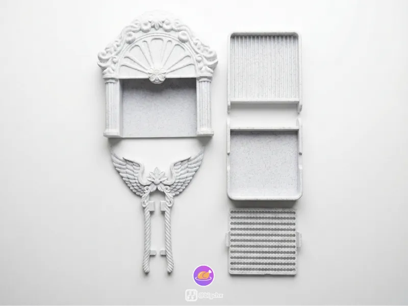 Nordic Style Perler Bead Tool Set - Pen & Marble