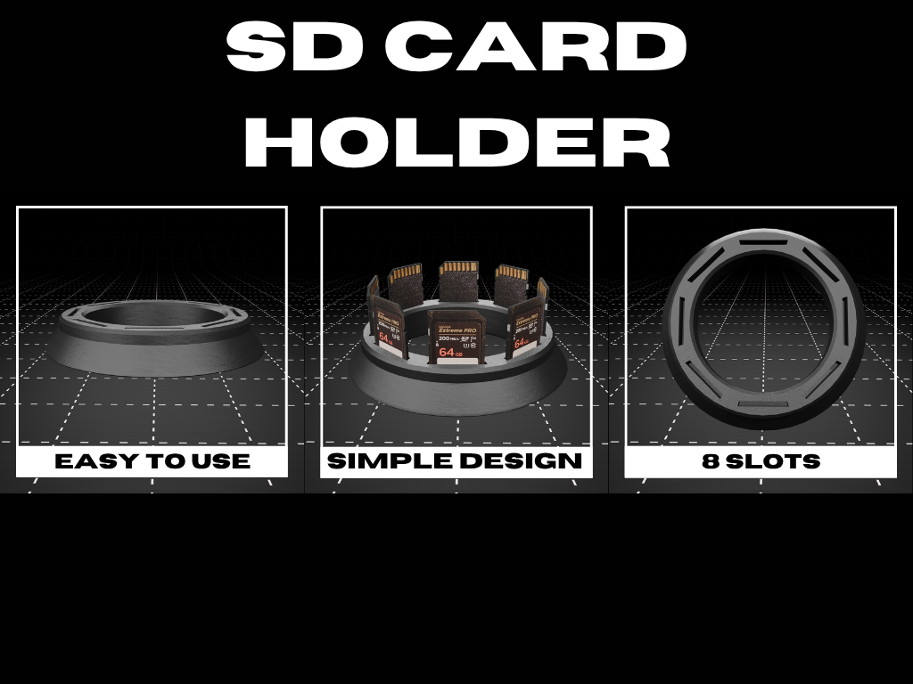 SD Card Holder (Ring Design)