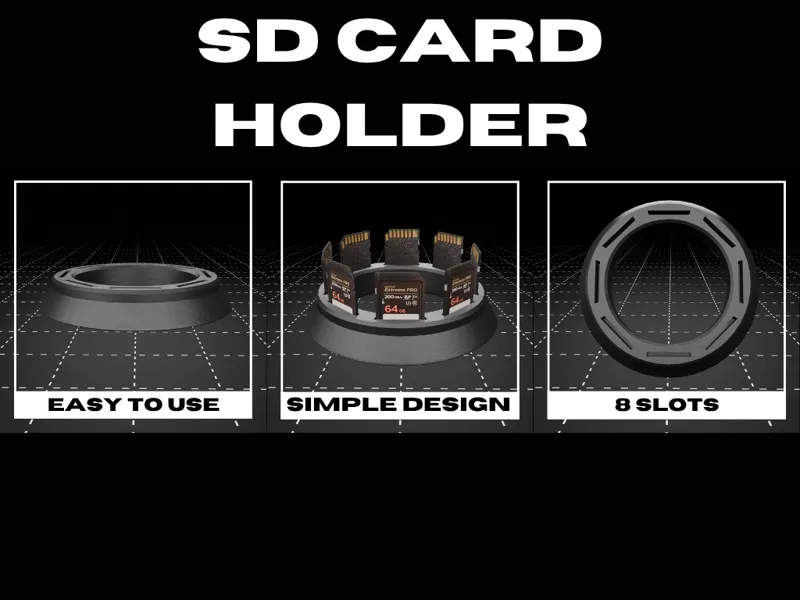 SD Card Holder (Ring Design)