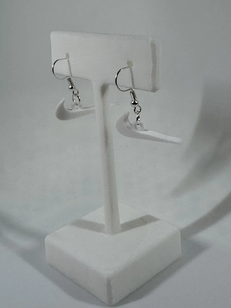 Nike Swoosh Earrings view 2