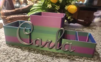 Pen storage named "Carla"