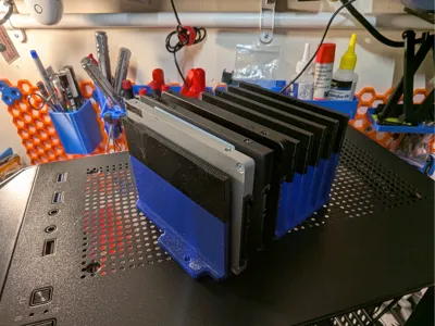 AeroCool MATX Case 8 x 2.5" SSD caddy
