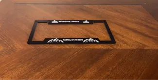 4Runner License Plate Frame - Mountain Life