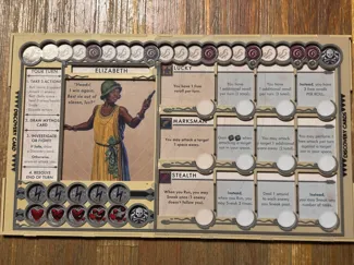 Cthulhu Death May Die Player Dashboard