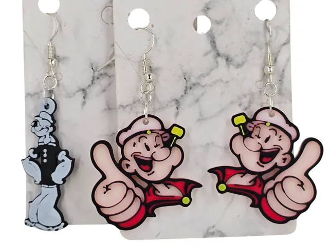 Popeye Earrings