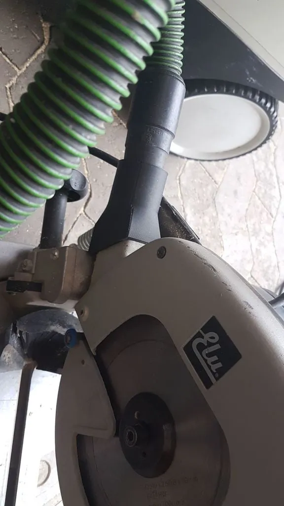 ELU Kappsägen Absaug Adapter