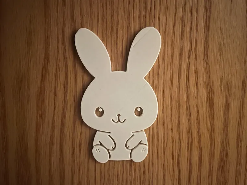 rabbit wall hanger