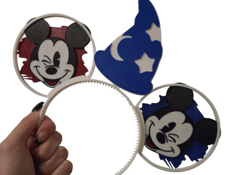 Sorcerer Mickey Ink and Paint Ears Headband
