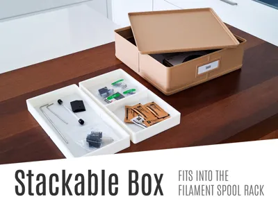 Stackable Box for Accessories
