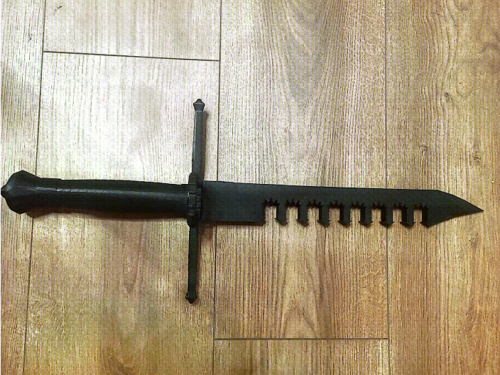 Swordbreaker knife