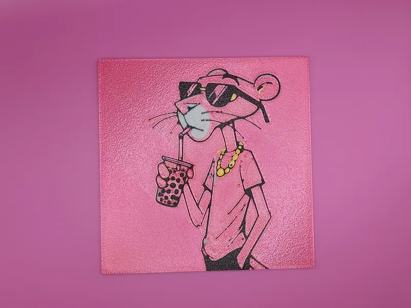 Pink Panter cuadro decorativo
