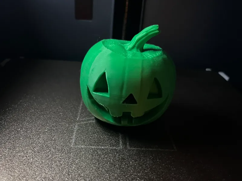 Spooky Halloween Pumpkin—Easy Print