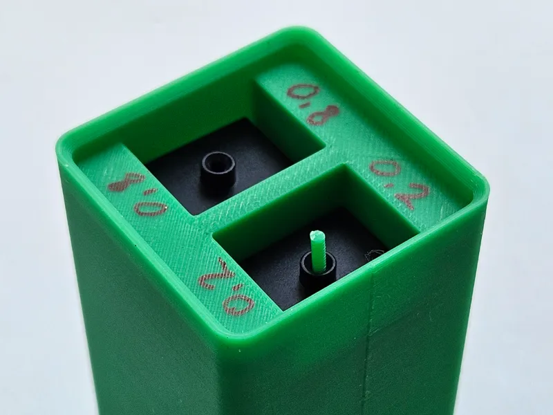 Gridfinity  A1 Series Hotend Storage, relaxed fit