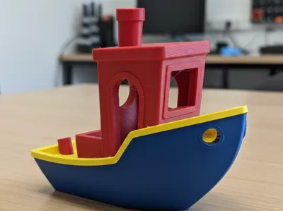 P2S Multi-Color Benchy | Stringing Calibration