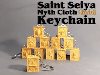Keychain Saint Seiya Myth cloth gold pandora box
