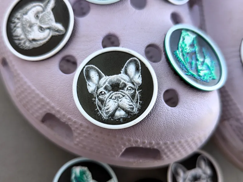 Animal Croc Charms - Filament Painting Style