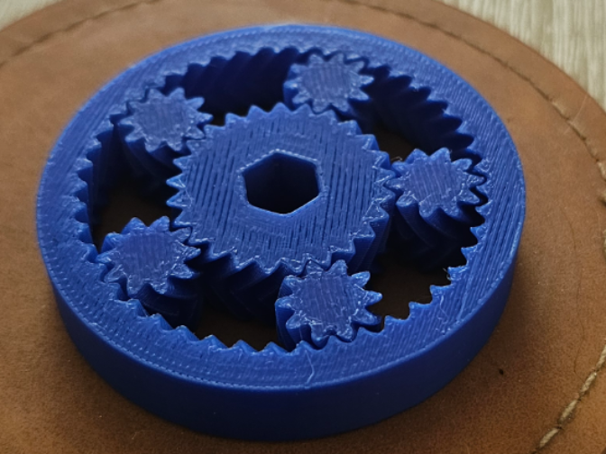 parametric planetary gear bearing