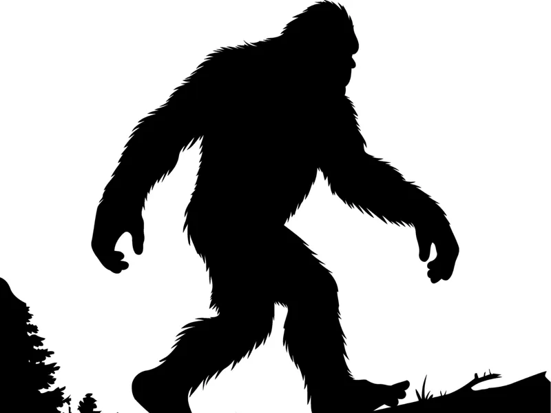 Gone Squatchin WFH sign - Laura