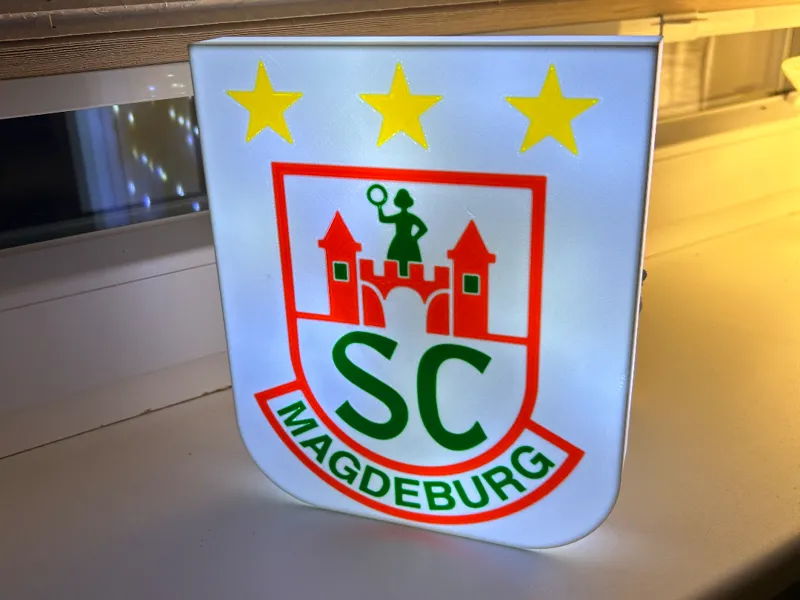SC Magdeburg Handball Lightbox LED
