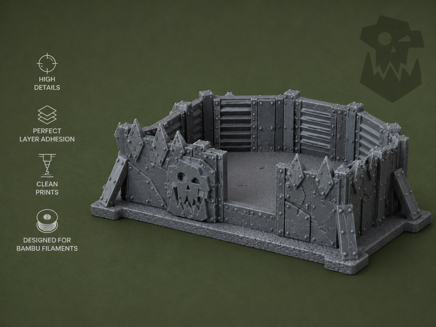 Ork Scrap Fortification – Ork Defense Position