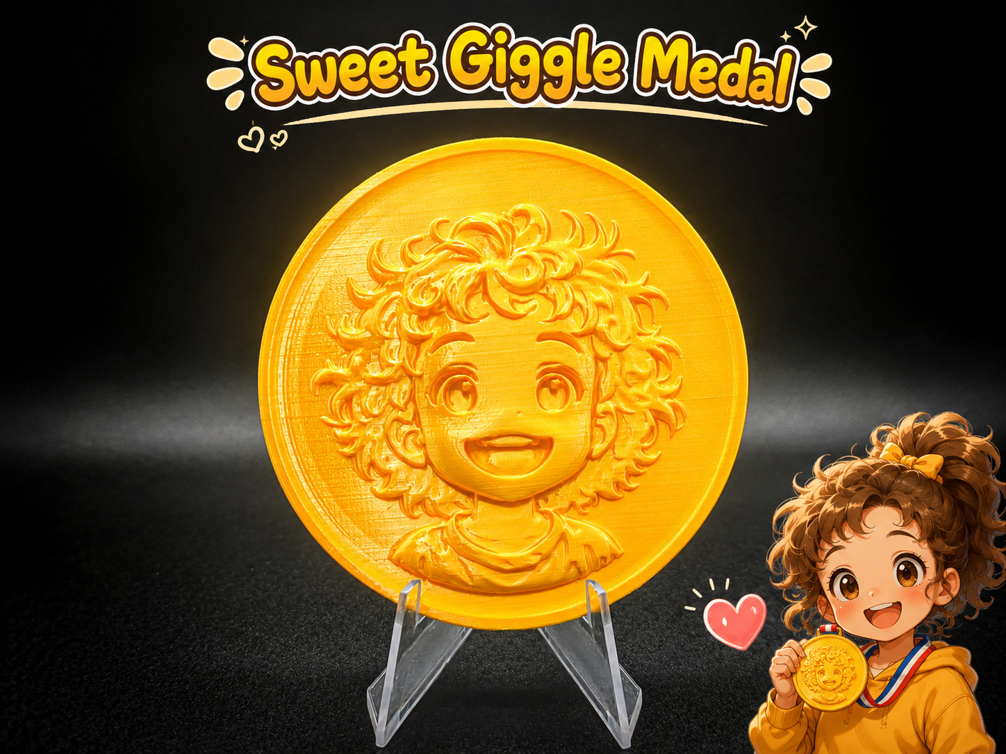 'Sweet Giggle' Medal