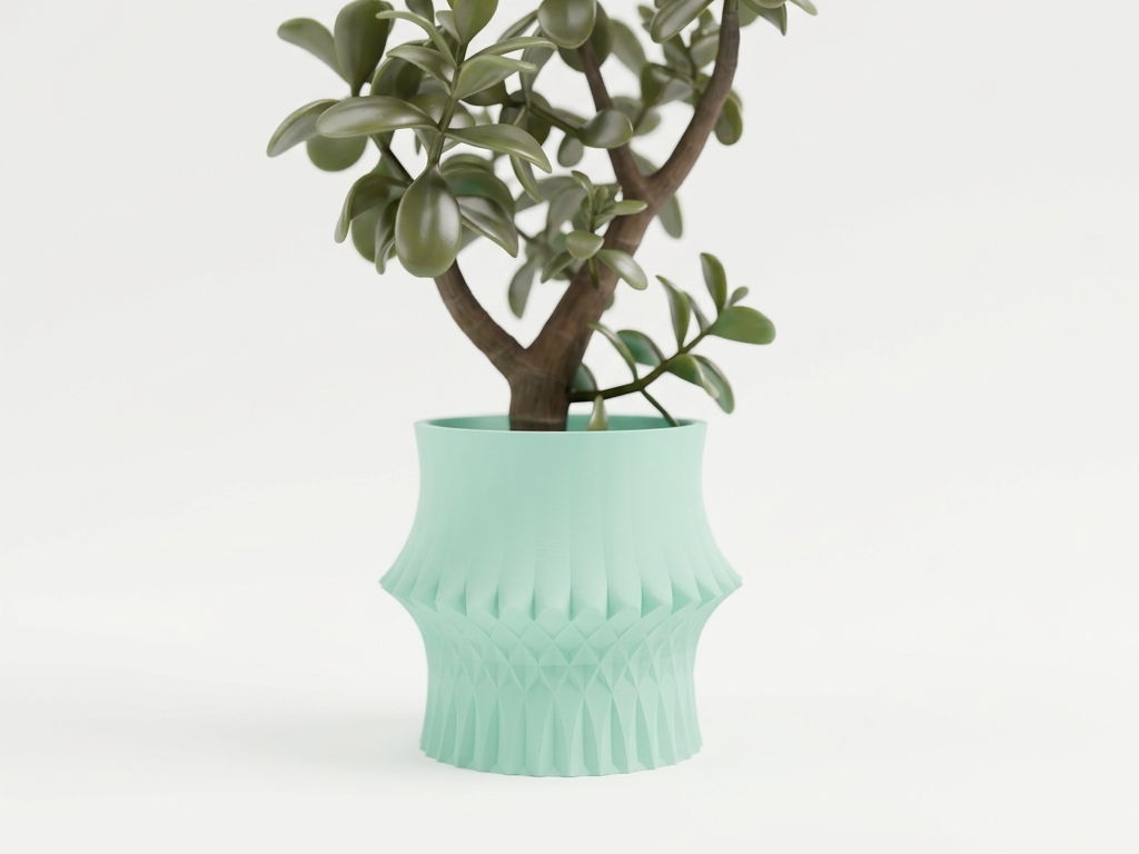 Diamond Aesthetic Planter Plant Pot