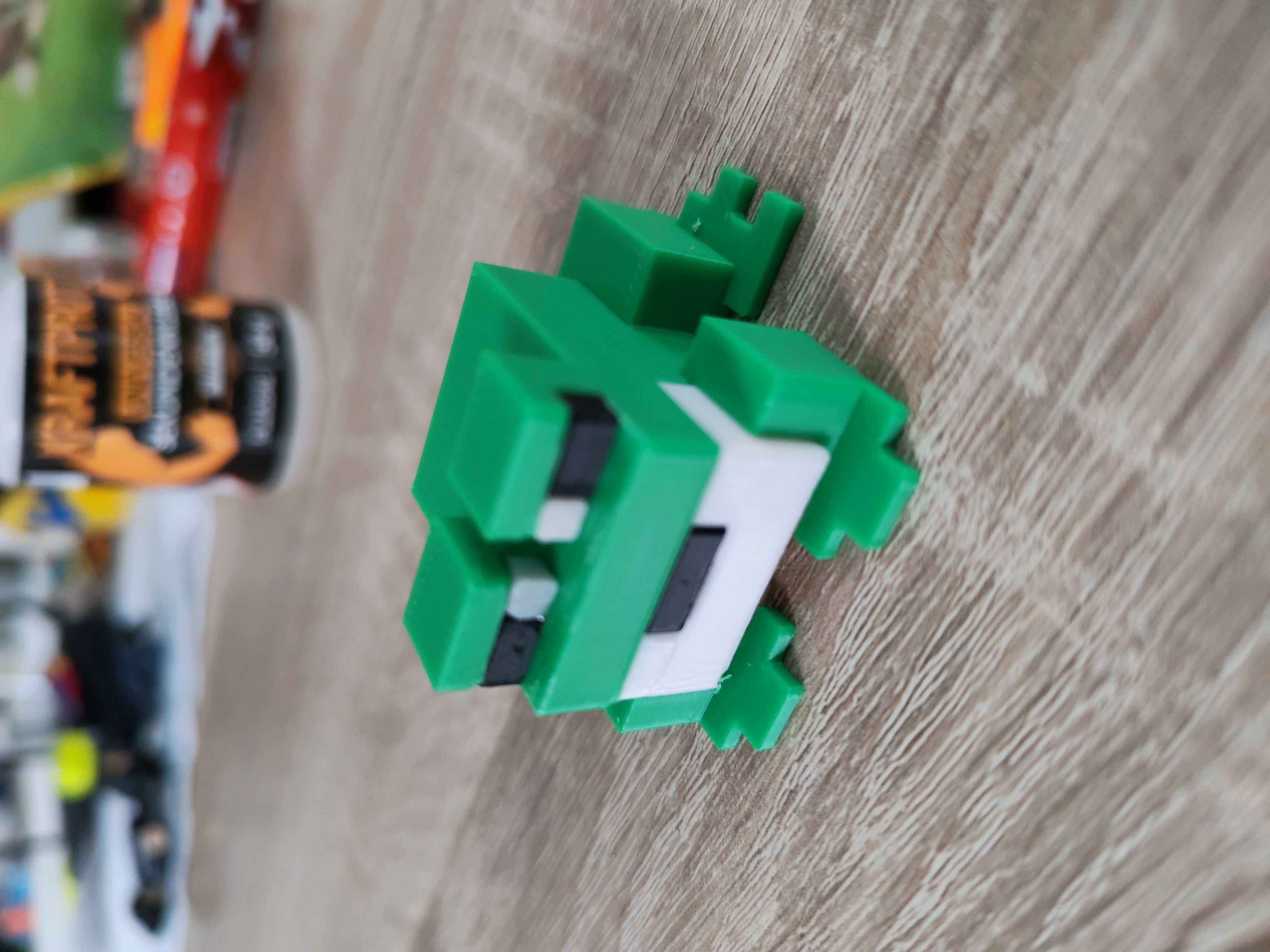 Miniatura 6 do modelo 3D Minecraft Frog