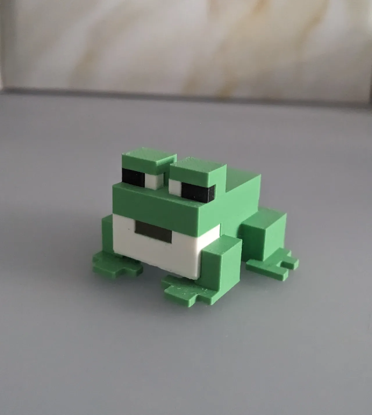 Minecraft Frog view 2