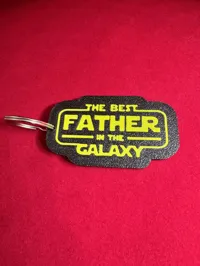 Porte-clés « Meilleur père de la galaxie » (Star Wars) — photo 3