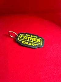 Porte-clés « Meilleur père de la galaxie » (Star Wars) — photo 2