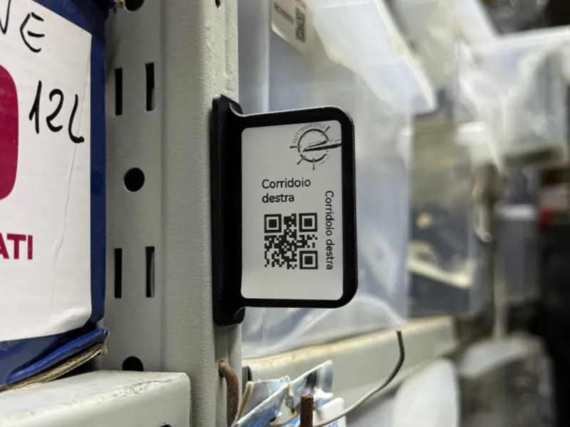 Modular Shelf Aisle Marker - 50x30 Label Stand