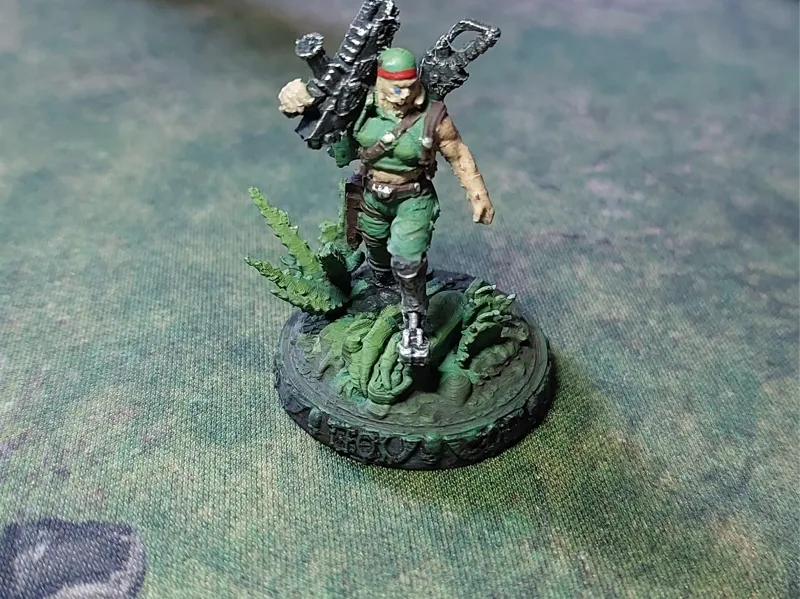 Vietnam Sgt Steel foot