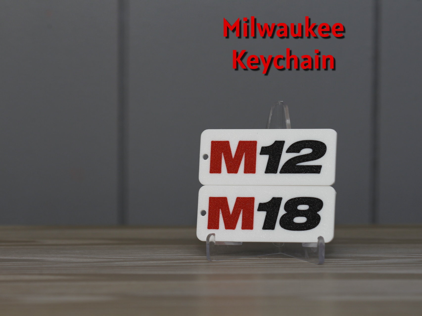 Milwaukee M12 & M18 Keychain