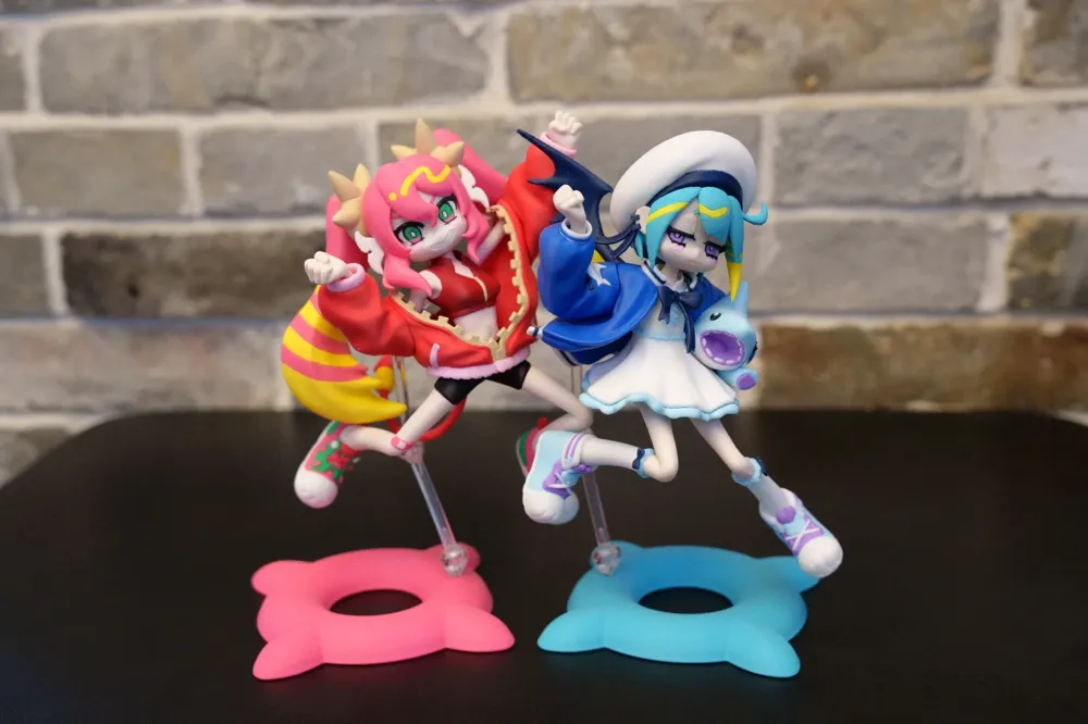 游戏王直播双子姬丝吉尔璃拉多色打印桌宠手办 Yu-Gi-Oh!Live☆Twin - 免费 3D 打印模型 - MakerWorld