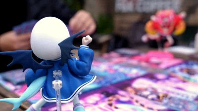 Yu-Gi-Oh! Live☆Twin Ki-sikil & Lil-la Multicolor 3D Printed Figurine