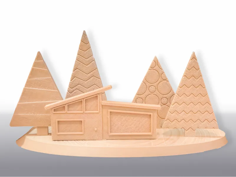 Midcentury Modern style Christmas Decoration