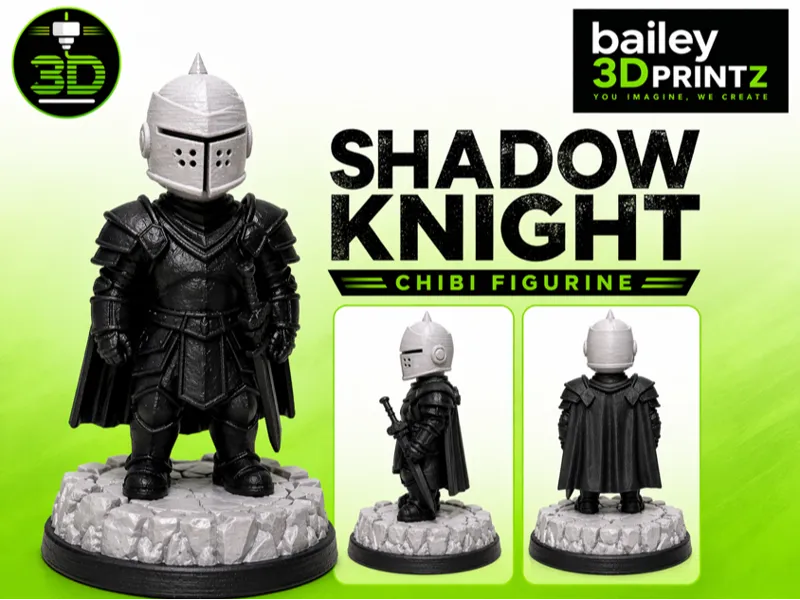 Shadow Knight Chibi Figurine