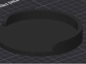 Coaster holder for 100mm diameter coaster