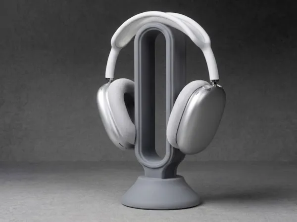 Support casque audio minimaliste