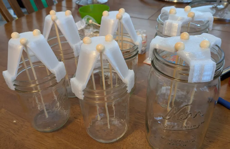 Rock Candy Holder for Mason Jar