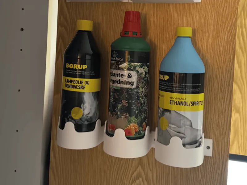 Chemistry bottle holder