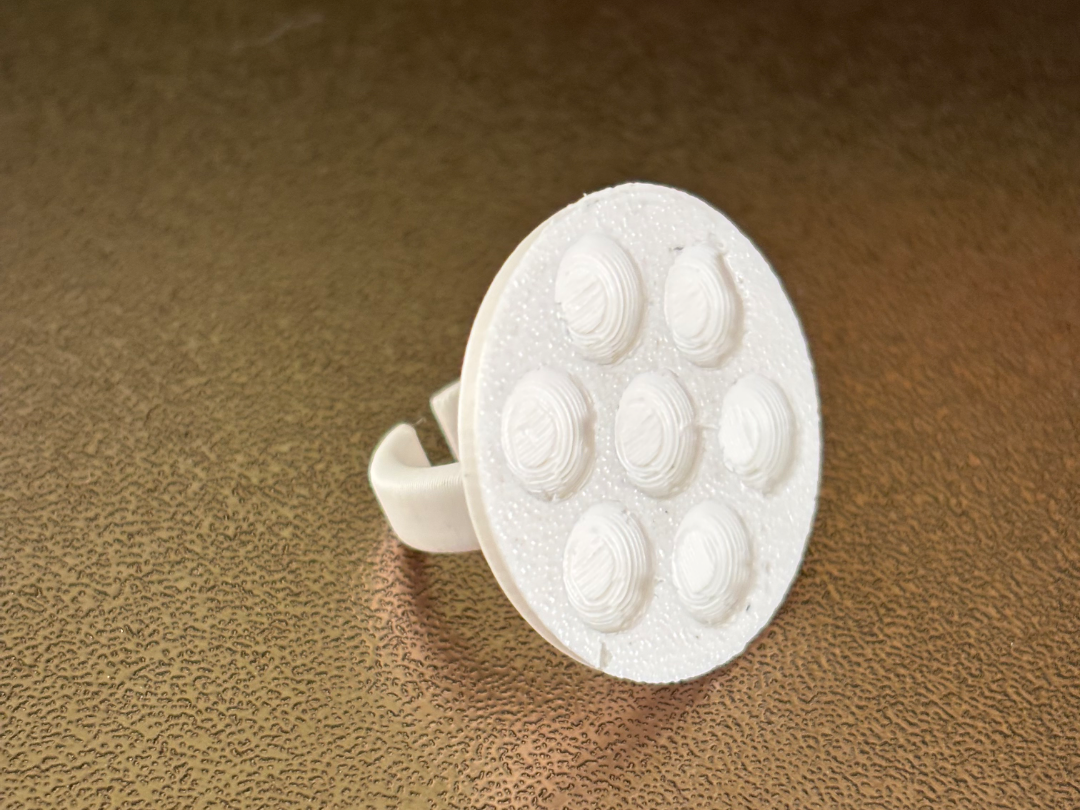 Palette Ring - 4 Sizes, No Supports, 0.2mm 