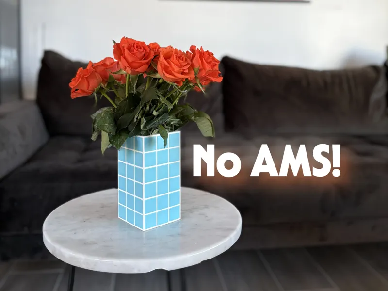 Tiled Vase - 3x6