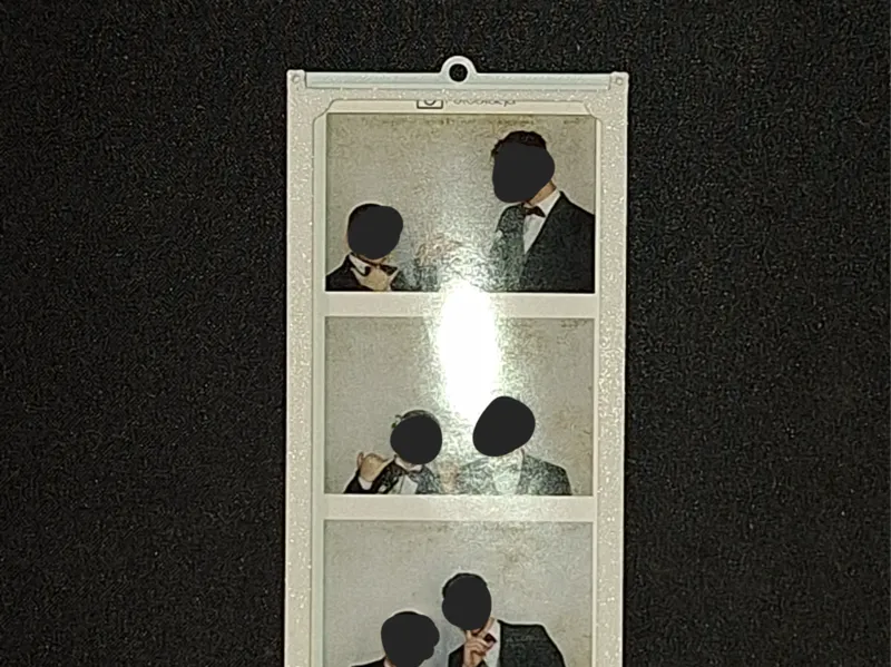 Photobooth strip frame