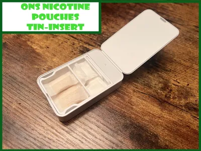 ONs Nicotine Pouch divider - Tin Insert