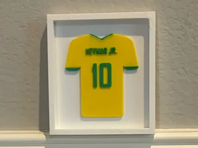 Neymar Mini Jersey Frame